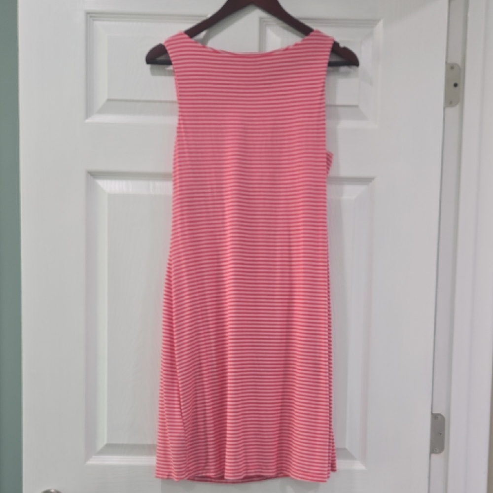 Tommy Bahama Pink Striped Dress